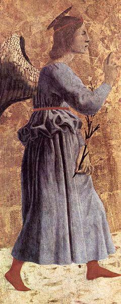 Piero della Francesca Polyptych of the Misericordia: Archangel Gabriel oil painting image
